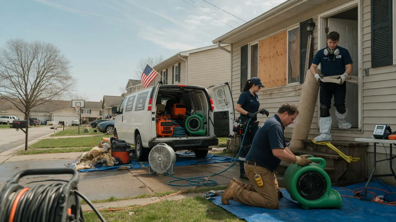 Water Damage Restoration in Waterford, ME near me